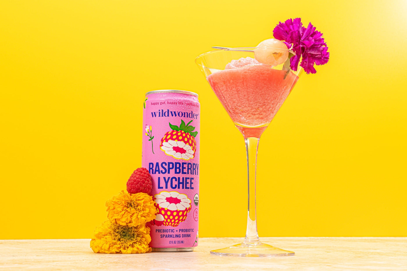 Frozen Raspberry Lychee Martini