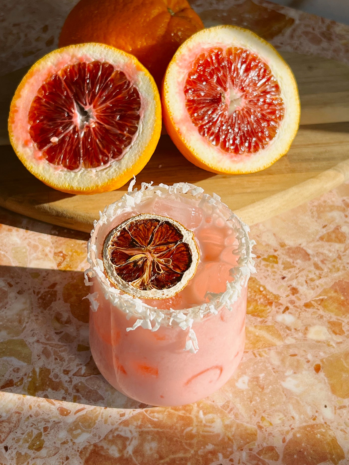 Blood Orange Creamsicle Mocktail