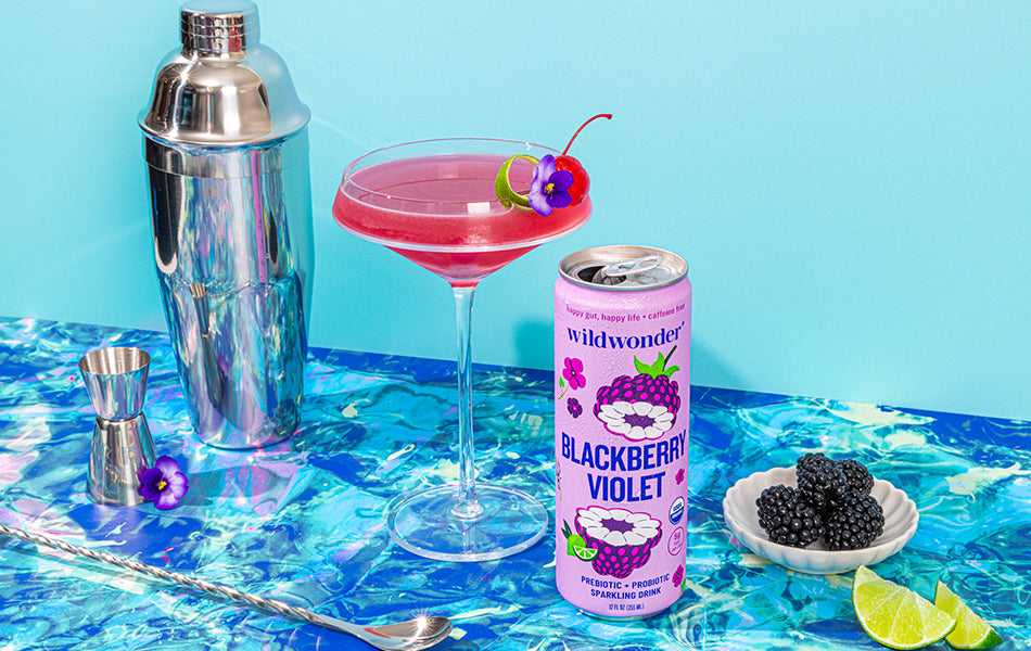 Blackberry Aviation Cocktail