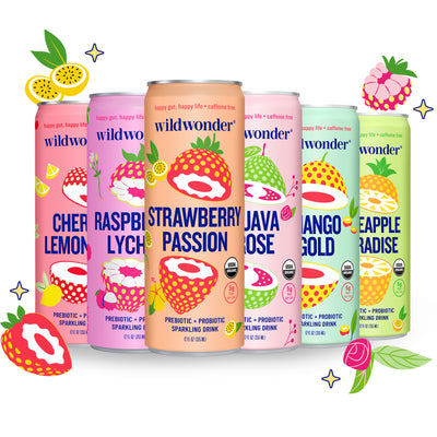 Variety Pack - 6pk Prebiotic and Probiotic Drinks