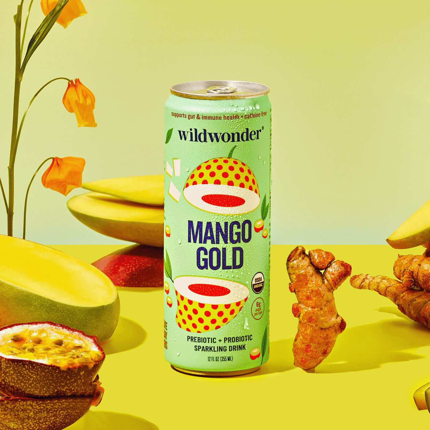 Mango R2 Gold Mango Gold Organic Sparkling drink – wildwonder