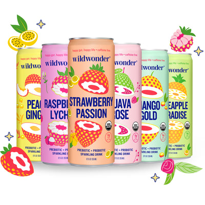 Variety Pack - 6pk Prebiotic and Probiotic Drinks